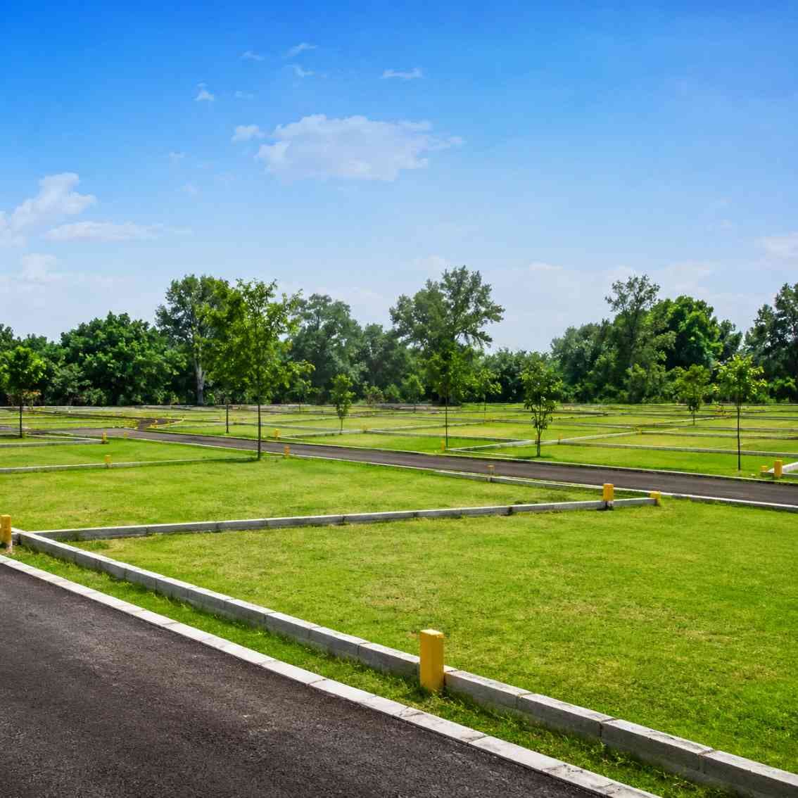 Landscaped residential community
