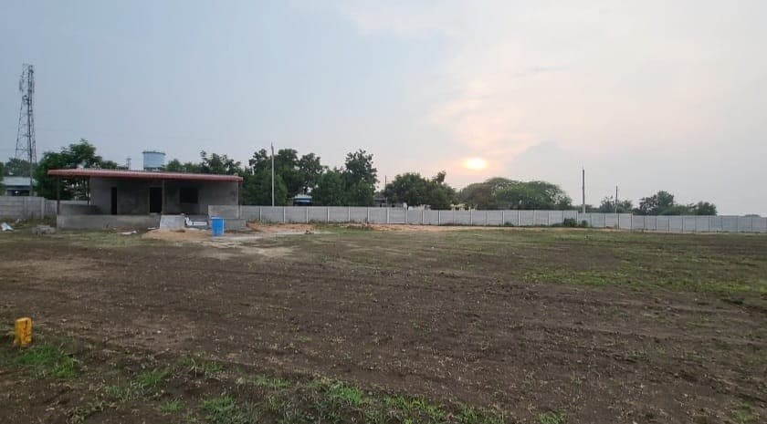 Site view of open plots