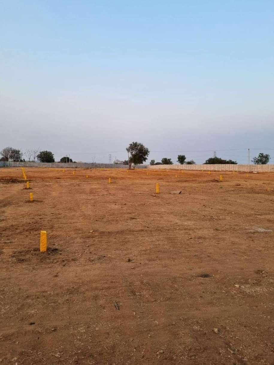 Wide site view of development