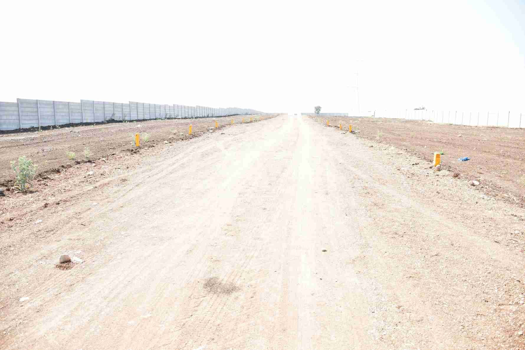 Site view of open plots